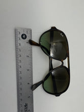 Load image into Gallery viewer, Ray-Ban Unisex Havana Aviator Sunglasses RB4125 Cats 5000 Green Gradient (NCL)