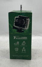Load image into Gallery viewer, LifeWorks HD Camcorder Black Waterproof IPX7 7PC Action Camera Factory Sealed