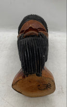 Load image into Gallery viewer, Hand Carved Wooden Sculpture Represents An African Or Jamaican Style