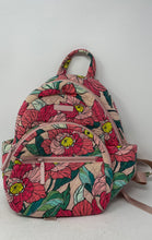 Load image into Gallery viewer, Vera Bradley Womens Multicolor Floral Adjustable Strap Top Handle Backpack