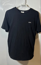 Load image into Gallery viewer, Hugo Boss Mens Black Cotton Short Sleeve Regular Fit Pullover T-Shirt Size 16-M