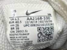 Load image into Gallery viewer, Nike Womens Air Max Axis AA2168-100 White Lace-Up Running Shoes Size 9