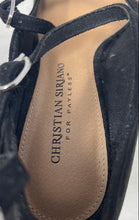 Load image into Gallery viewer, Christian Siriano Womens Black Pointed Toe Stiletto Strappy Heels Size 8