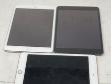 Load image into Gallery viewer, Lot Of 3 Pcs Apple iPads Mixed Android Tablets Not Tested Locked For Parts