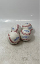 Load image into Gallery viewer, Set Of 4-Piece Rawlings White Official League Crolb Mixed Professional Baseballs