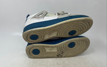 Load image into Gallery viewer, Nike Kids Air Jordan Fusion 4 White Blue Lace-Up Sneaker Shoes Size 7Y