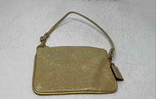 Load image into Gallery viewer, Coach Womens Poppy Yellow Leather Charm Inner Pocket Zipper Wristlet Wallet
