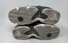 Load image into Gallery viewer, Nike Kids Air Jordan 14 Retro Black Green White Lace-Up Sneaker Shoes Size 7Y