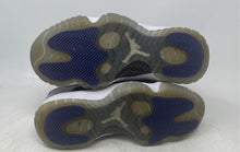 Load image into Gallery viewer, Nike Womens Air Jordan 11 Retro Low White Black Lace-Up Sneaker Shoes Size 8.5