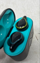 Load image into Gallery viewer, Unbranded Wireless Bluetooth Teal Black Portable Earbuds Not Tested