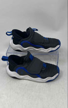 Load image into Gallery viewer, Nike Boys Air Jordan 23/7.2 EasyOn HF3415-004 Black Blue Sneakers Shoes Size 11C