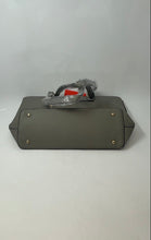 Load image into Gallery viewer, Bagsure Womens Gray Bottom Studs Double Handle Shoulder Handbag With Tag