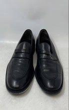 Load image into Gallery viewer, Cole Haan Mens C12207 Black Leather Moc Toe Slip-On Penny Loafer Shoes Size 7.5M