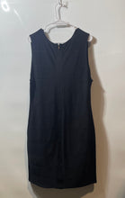Load image into Gallery viewer, Calvin Klein Womens Black Sleeveless Round Neck Back Zip Shift Dress No Size