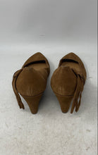Load image into Gallery viewer, Franco Sarto Womens Faryl Brown Suede Fringe Slip-On Wedge Pump Heels Size 8.5M