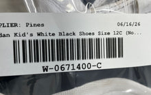 Load image into Gallery viewer, Nike Boys Air Jordan 11 378039-170 White Black Sneakers Shoes Size 12C No Laces