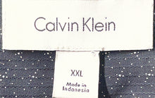 Load image into Gallery viewer, Calvin Klein Mens Black Printed Long Sleeve Collared Button-Up Shirt Size XXL