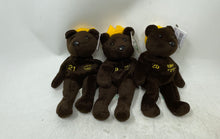 Load image into Gallery viewer, Salvino's Bamm Beanos Home Run Kings Collectible Brown Plush Bears Set 6 Pcs
