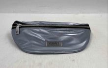 Load image into Gallery viewer, Versace Fragrances Womens Silver-Tone Top Zipper Adjustable Waist Fanny Pack