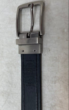 Load image into Gallery viewer, Mens WM-19820 Brown Black Leather Adjustable Reversible Work Belt Size 34