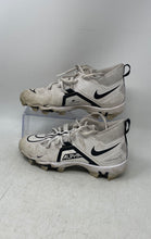 Load image into Gallery viewer, Nike Kids Alpha Menace 3 Shark CV0581-100 White Sport Football Cleats Size 5Y