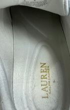 Load image into Gallery viewer, Lauren Ralph Lauren Womens Angeline 4-SK-LTL White Leather Sneakers Shoes Sz 8