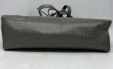 Load image into Gallery viewer, Steve Madden Womens Green Monogram Print Leather Outer Pocket Shoulder Bag