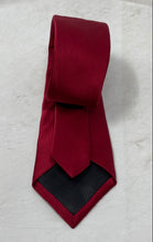 Load image into Gallery viewer, Pronto Uomo Mens Red Silk Formal Adjustable Designer Pointed Tie