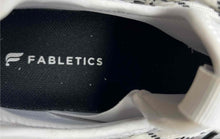 Load image into Gallery viewer, Fabletics Womens Avalon Z White Black Animal Print Lace-Up Sneaker Shoes Size 9