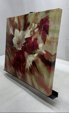 Load image into Gallery viewer, Square Framed Floral Abstract Multicolor Canvas Wall Hanging Art Painting
