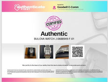 Load image into Gallery viewer, Authentic Bulova Women's Silver-Tone Casual Watch
