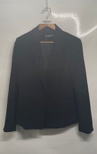 Load image into Gallery viewer, Karl Lagerfeld Paris Womens Black Notch Lapel One-Button Blazer Jacket Size M