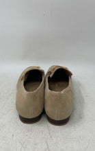 Load image into Gallery viewer, Steve Madden Womens Tempt Beige Leather Square Toe Slip-On Loafer Flats Size 10M