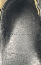 Load image into Gallery viewer, Authentic Tory Burch Womens Minnie Travel Black Ballet Flats Size 8.5M Damaged