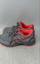 Load image into Gallery viewer, Asics Womens Gel Venture 8 Gray Orange Lace-Up Low Top Running Shoes Size 6.5