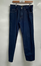 Load image into Gallery viewer, Lee Mens Dark Blue Denim Pockets Regular Fit Straight Leg Jeans Size 32x30