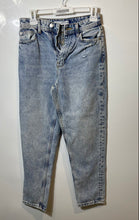 Load image into Gallery viewer, Zara Womens Blue Denim Medium Wash Stretch Pockets Straight Leg Jeans Size 2