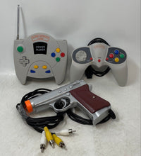 Load image into Gallery viewer, Power Player Super Joystick TV Video Game Controllers & Gun Untested