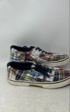 Load image into Gallery viewer, Sperry Top-Sider Mens Halyard Multicolor Plaid Lace-Up Sneakers Shoes Size 11M