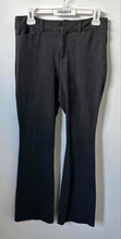 Load image into Gallery viewer, Old Navy Womens Dark Gray High Rise Pockets Pixie Flare Dress Pants Size 6