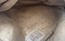Load image into Gallery viewer, Fossil Womens White Leather Inner Pocket Adjustable Strap Crossbody Handbag