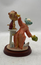 Load image into Gallery viewer, Vintage Collector’s Edition Collectible Porcelain Clown With A Lion Figurine