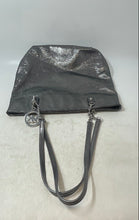 Load image into Gallery viewer, Michael Kors Womens Jet Set Metallic Silver Inner Pockets Shoulder Tote Bag