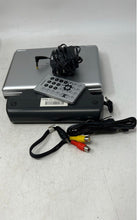 Load image into Gallery viewer, Audiovox Model D1708 Silver 7 Inch LCD Monitor Portable DVD Player Not Tested