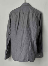 Load image into Gallery viewer, Hugo Boss Mens Gray Slim Fit Long Sleeve Collared Dress Shirt Size 14 1/2 37