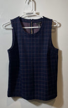 Load image into Gallery viewer, Banana Republic Womens Multicolor Plaid Sleeveless Blouse Top Size Medium