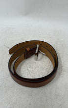 Load image into Gallery viewer, Cole Haan Mens Brown Leather Adjustable Buckle Dress Belt Size 32