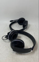 Load image into Gallery viewer, Lot Of 2 Black Over The Ear Foldable Wireless Headphones Not Tested