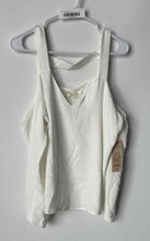 Load image into Gallery viewer, Cooper & Ella Womens White Cold-Shoulder Pullover Blouse Top Size L With Tag