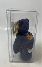 Load image into Gallery viewer, Salvino's Bammers Shannon Sharpe #84 Denver Broncos Blue Plush Bear In Case